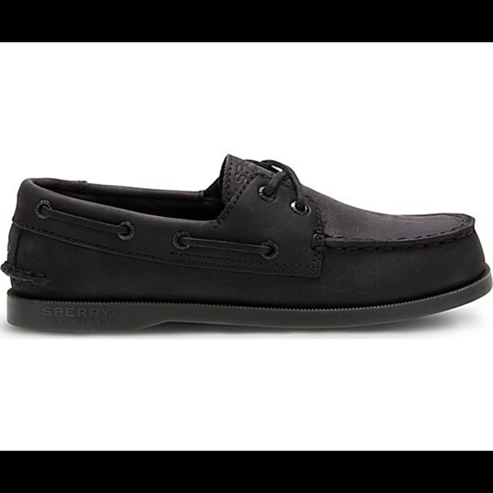 Black Authentic Sperry